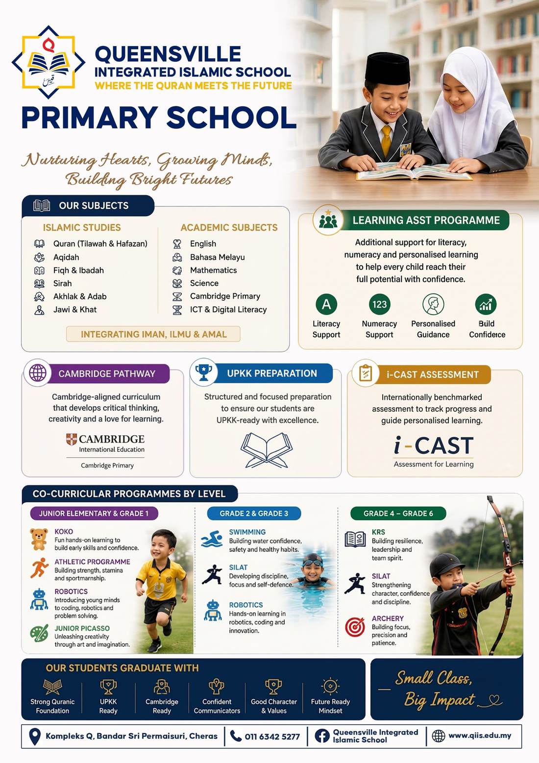 QIIS Primary School programme overview for 2027